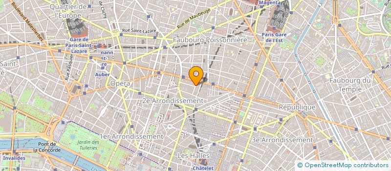 localisation de l'entreprise PB RECRUTEMENT à PARIS