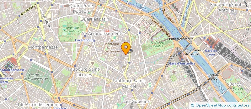 localisation de l'entreprise PB SARL à PARIS
