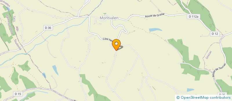 localisation de l'entreprise PB TOURNEFEUILLE à MONTVALEN
