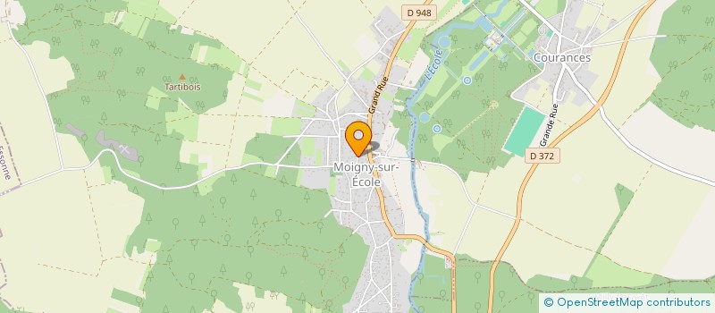 localisation de l'entreprise PB TRAVAUX ET RENOVATIONS à MOIGNY-SUR-ECOLE