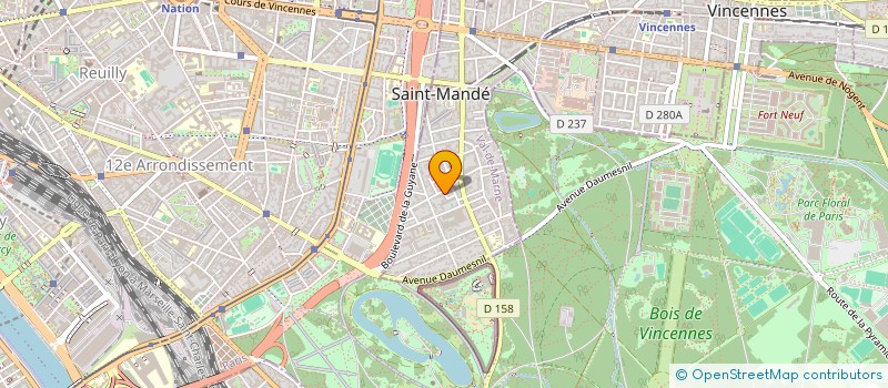 localisation de l'entreprise PB2 DIGITAL à SAINT-MANDE