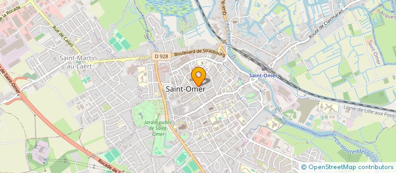 localisation de l'entreprise PB3D à SAINT-OMER