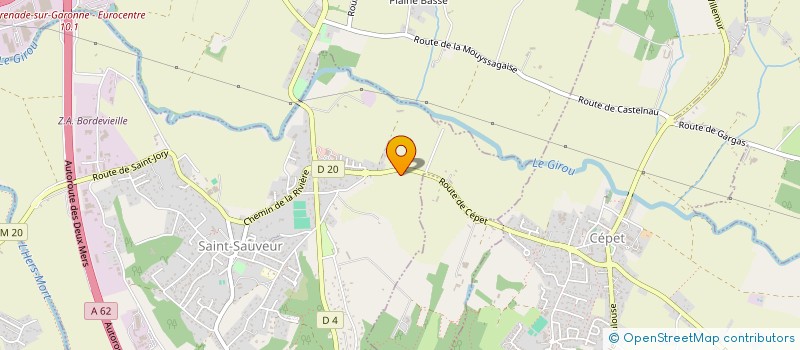 localisation de l'entreprise PB7  ST JORY