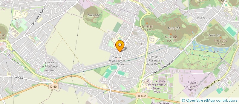 localisation de l'entreprise PBA 59  ROUVROY