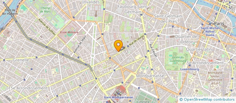 localisation de l'entreprise PBA  PARIS