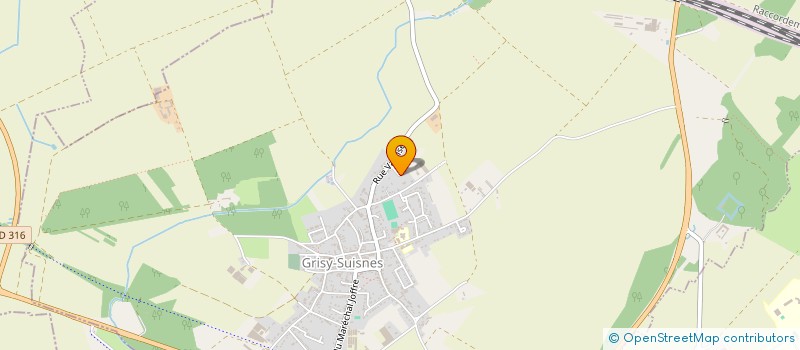 localisation de l'entreprise PBA FERMETURE  GRISY-SUISNES