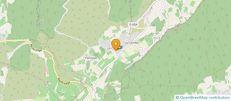 localisation de l'entreprise PBAOP CONSEIL  LIOUX