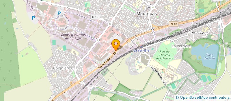 localisation de l'entreprise PBC à COIGNIERES