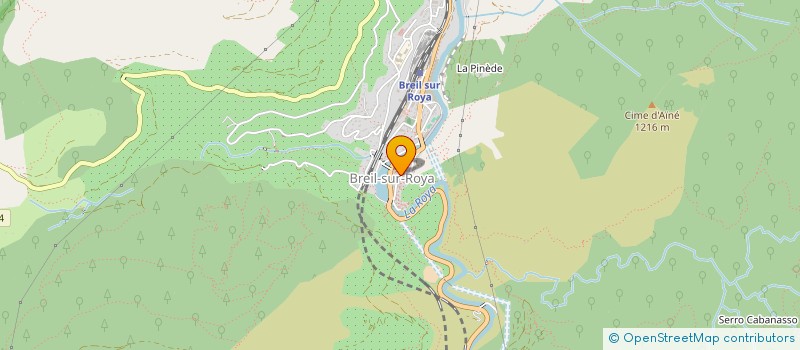 localisation de l'entreprise PBCONSULT à BREIL-SUR-ROYA