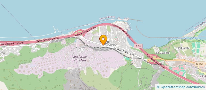 localisation de l'entreprise PBDL à CHATEAUNEUF-LES-MARTIGUES