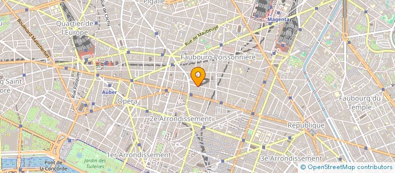 localisation de l'entreprise PBE DEVELOPPEMENT  PARIS