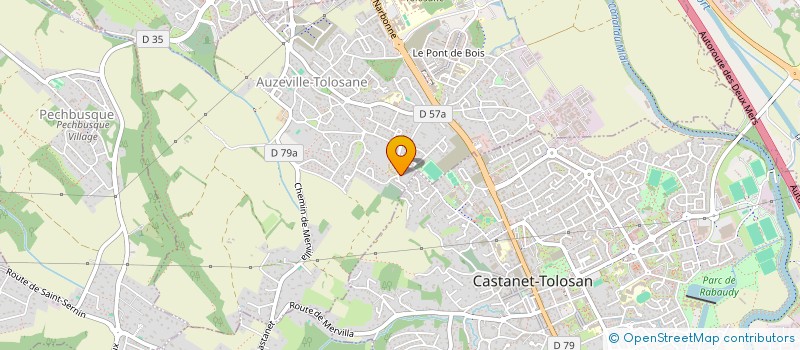 localisation de l'entreprise PBE TOULOUSE  AUZEVILLE-TOLOSANE