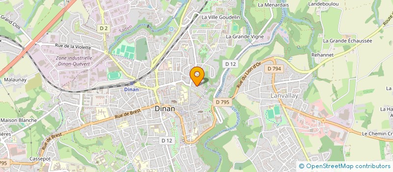 localisation de l'entreprise PBERT FAAM  DINAN