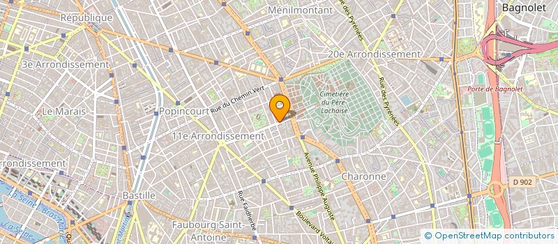 localisation de l'entreprise PBF  PARIS