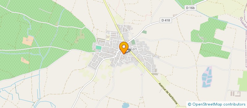 localisation de l'entreprise PBGG  OUVEILLAN