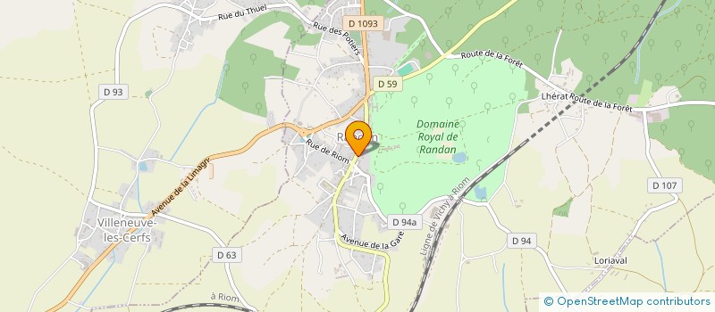 localisation de l'entreprise PBGP  RANDAN