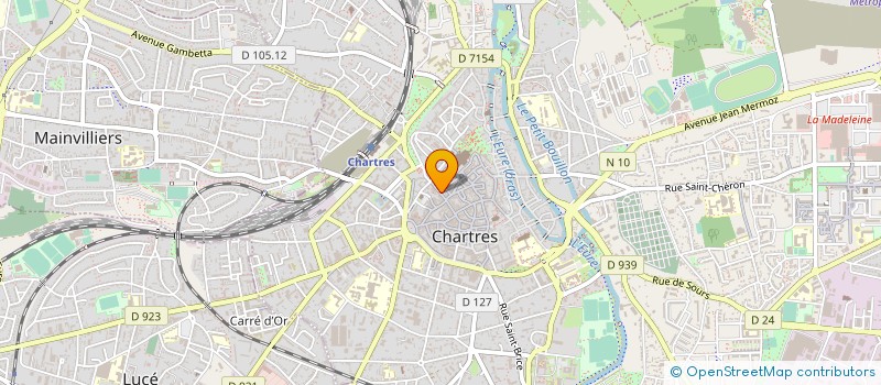 localisation de l'entreprise PBH INVEST à CHARTRES