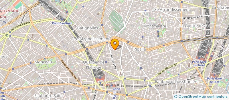 localisation de l'entreprise PBH PLASTIC FRANCE à PARIS