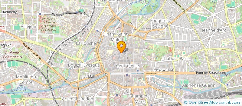 localisation de l'entreprise PBHQ  RENNES