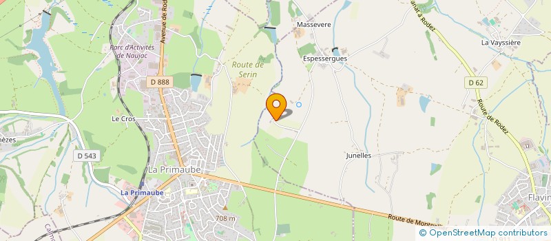 localisation de l'entreprise PBI  FLAVIN