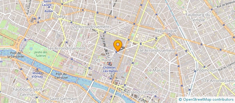 localisation de l'entreprise PBI FOLLIES DIFFUSION YOU  PARIS