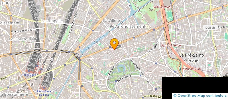 localisation de l'entreprise PBILLEMONT SASU  PARIS