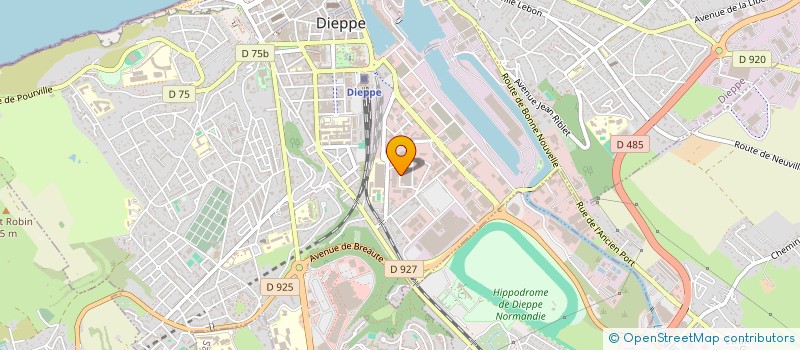 localisation de l'entreprise PBL IMMO  DIEPPE