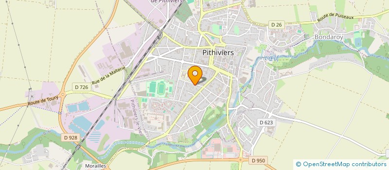 localisation de l'entreprise PBLAL  PITHIVIERS