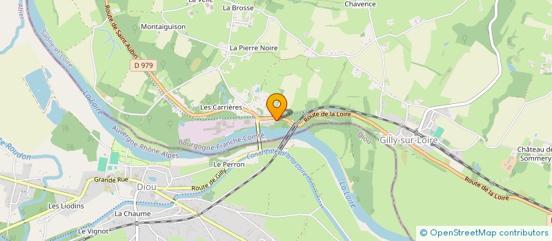 localisation de l'entreprise PBM 71  GILLY-SUR-LOIRE