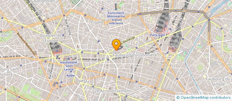 localisation de l'entreprise PBM COIFFURE  PARIS