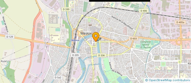 localisation de l'entreprise PBM MEAUX à MEAUX