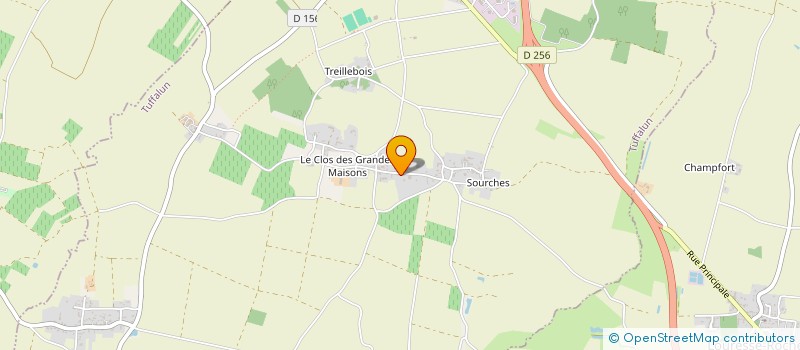 localisation de l'entreprise PBMP  SOULAINES-SUR-AUBANCE