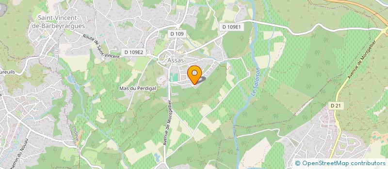 localisation de l'entreprise PBO INVEST  ASSAS