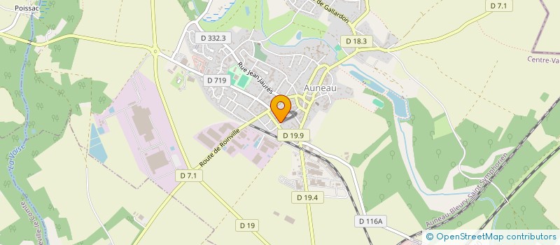 localisation de l'entreprise PBQ CONSUSLTING à AUNEAU-BLEURY-SAINT-SYMPHORIEN