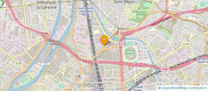localisation de l'entreprise PBR à SAINT-DENIS