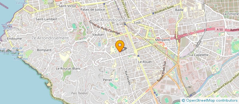 localisation de l'entreprise PBR à MARSEILLE