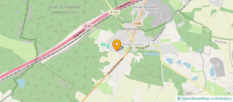 localisation de l'entreprise PBR CONSEIL  ANGERVILLIERS