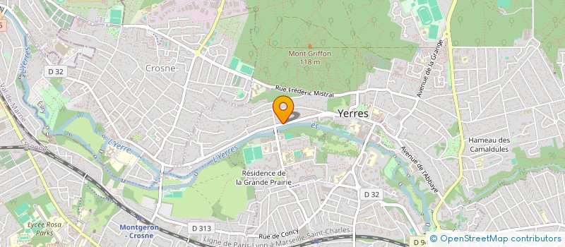 localisation de l'entreprise PBR FINANCE à YERRES