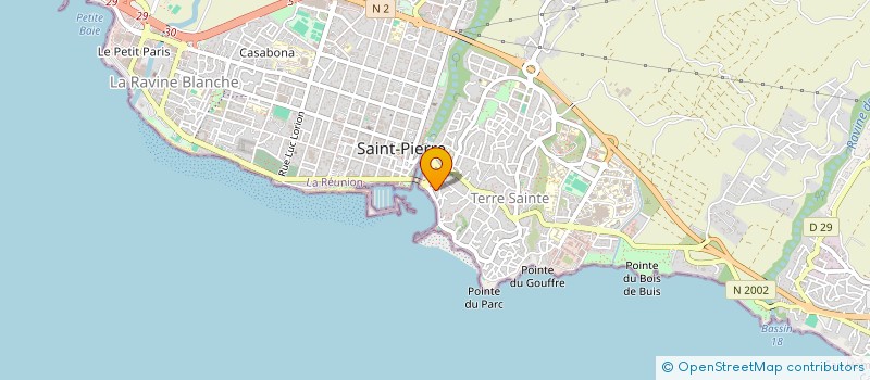 localisation de l'entreprise PBRUN à SAINT-PIERRE