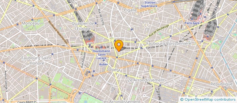 localisation de l'entreprise PBS BUREAUX  PARIS