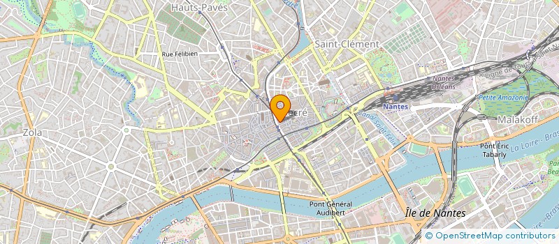 localisation de l'entreprise PBS CONSEILS à NANTES