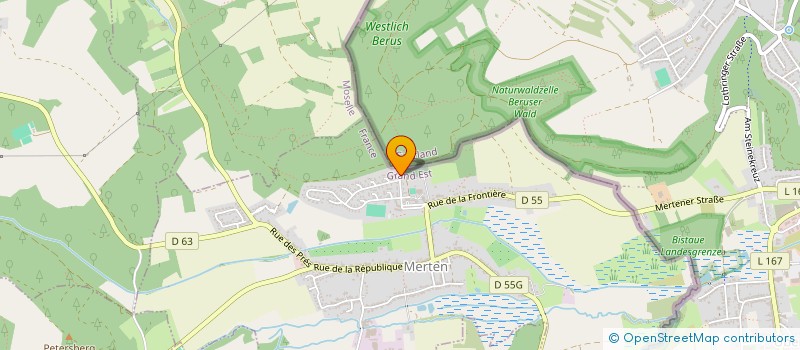 localisation de l'entreprise PBSC PLOMBERIE  MERTEN