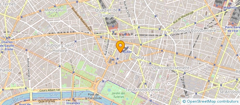 localisation de l'entreprise PBSD AUDIT CONSEIL  PARIS