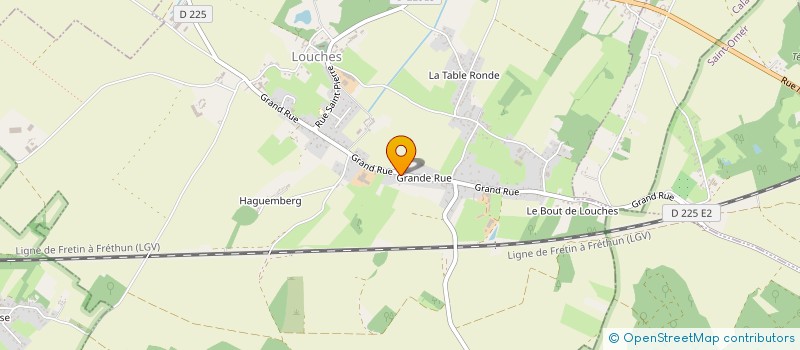 localisation de l'entreprise PBSK ASSO  LOUCHES