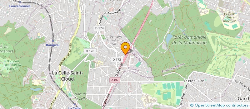 localisation de l'entreprise PBSOLUTIONS  CELLE-SAINT-CLOUD (LA)