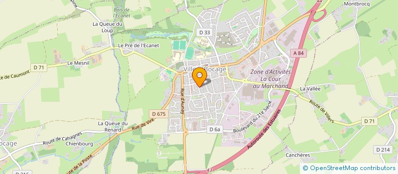 localisation de l'entreprise PBT  AVRANCHES