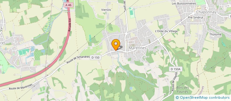 localisation de l'entreprise PBTS TWO  MARENNES