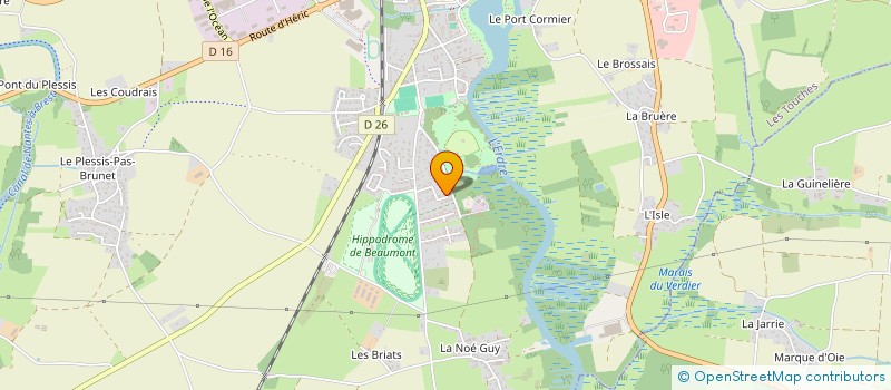 localisation de l'entreprise PBV  NORT-SUR-ERDRE