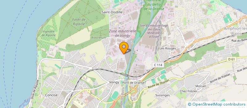 localisation de l'entreprise PBX  SAINT-NIZIER-DU-MOUCHEROTTE