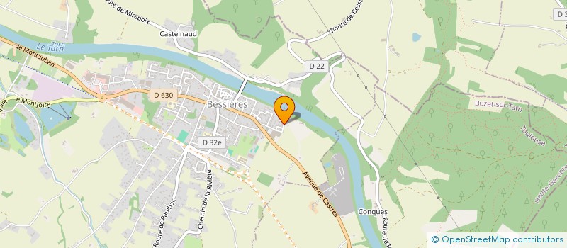 localisation de l'entreprise PBYM  BESSIERES